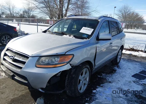 2007 Hyundai Santa Fe Limited/Se из США, поврежденный, VIN 5NMSH13E67H048272